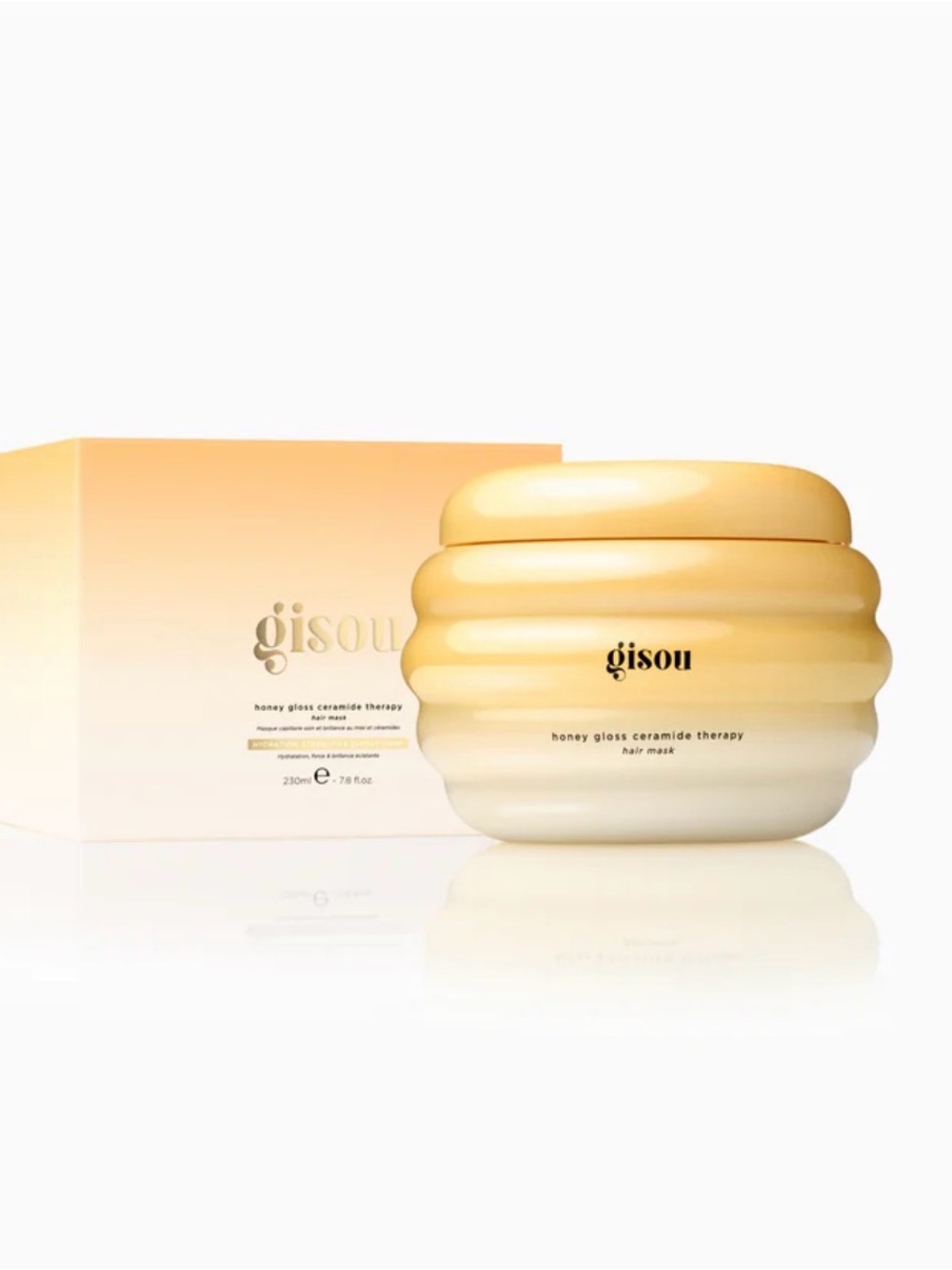 Gisou HONEY GLOSS CERAMIDE THERAPY HAIR MASK NIB 7oz
